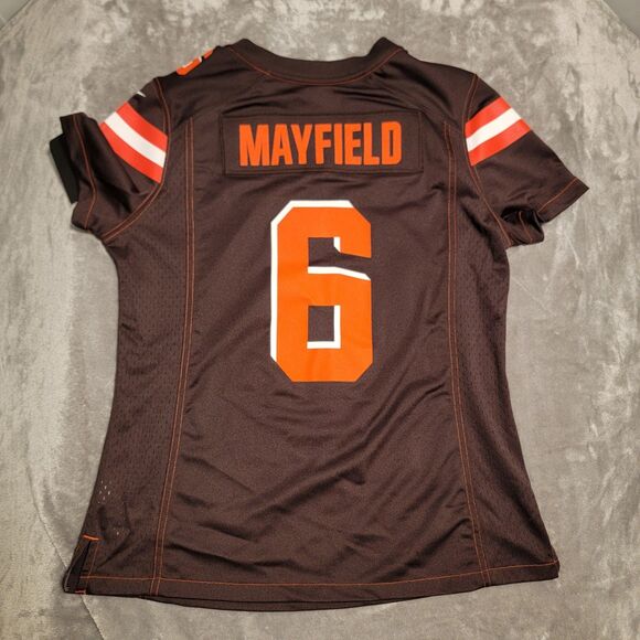 NFL On Field Nike Baker Mayfield Cleveland Browns Women's Jersey L NWT - Picture 2 of 6